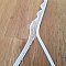 &Eacute;lastique blanc 4.5 mm dentelle &agrave; d&eacute;coudre