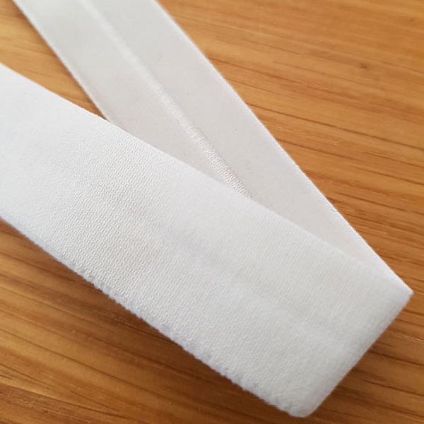 &Eacute;lastique blanc fantaisie 17 mm 02