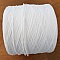 &Eacute;lastique masque Polyester rond 2.2 mm Blanc au 10 cm