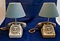 ensemble lampes de chevet air t&eacute;l&eacute;phone 