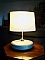 Lampe Ancienne Bouillotte en Zinc 