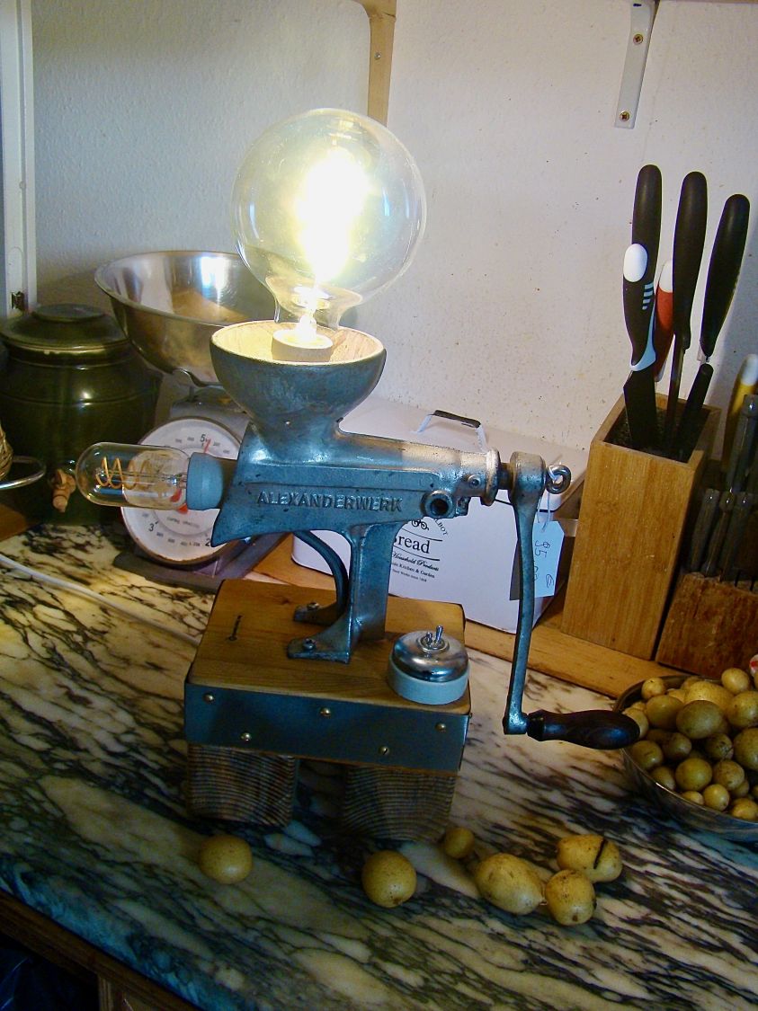 Lampe du Boucher style EDISON