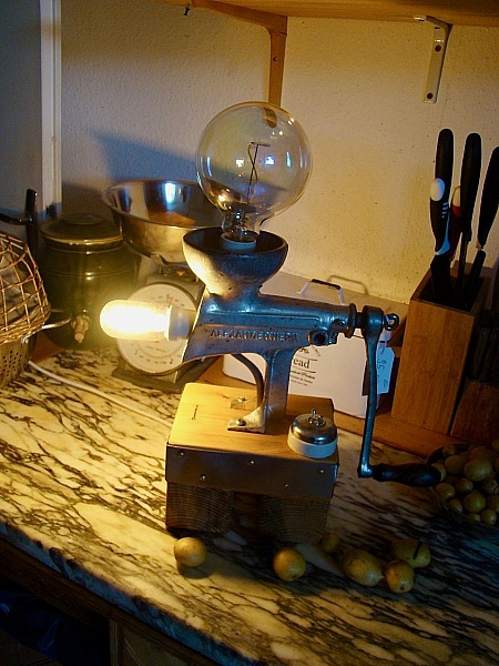 Lampe du Boucher style EDISON