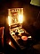 LAMPE JAZZ TOURNE DISQUE VINTAGE