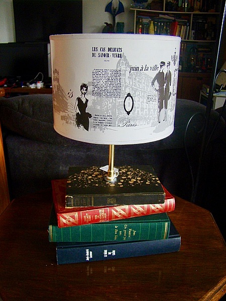 Lampe livres anciens, Paris's