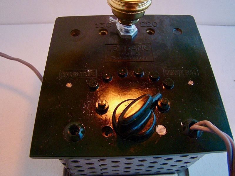 Lampe Steampunk r&eacute;tro futur
