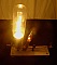 Lampe steampunk du savant fou