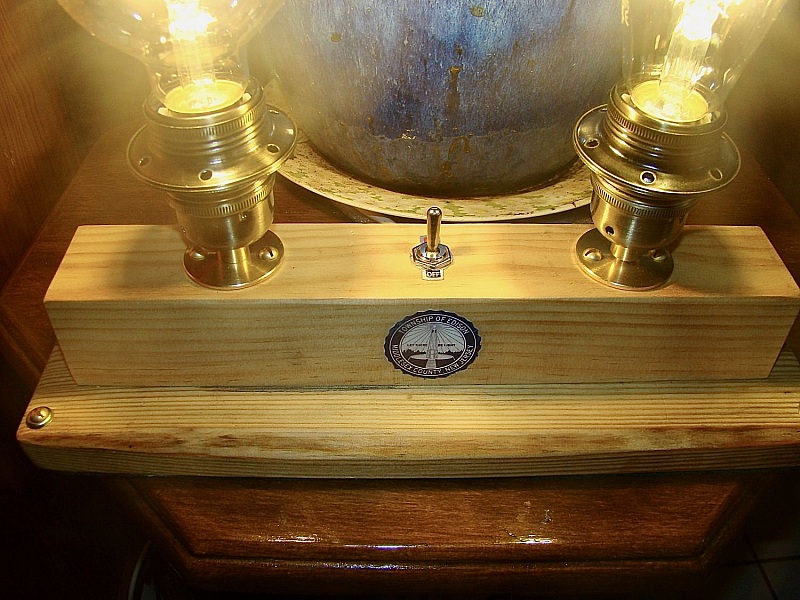 Lampe style EDISON steampunk 