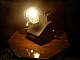 Lampe t&eacute;l&eacute;phone r&eacute;tro steampunk