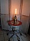 Lampe &agrave; p&eacute;trole en laiton style EDISON 