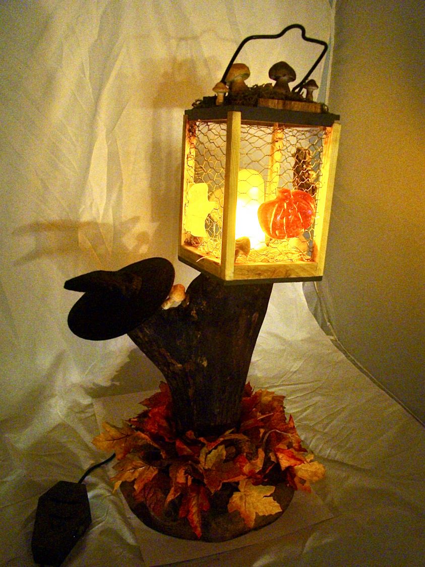 Lanterne D'Halloween grand mod&egrave;le d&eacute;co