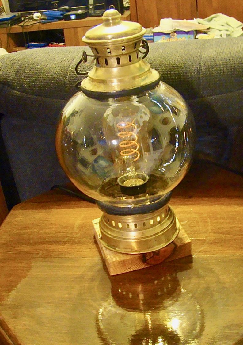 Lanterne Marine Am&eacute;lior&eacute;e ancienne