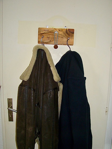 Petit porte manteaux recycl&eacute;