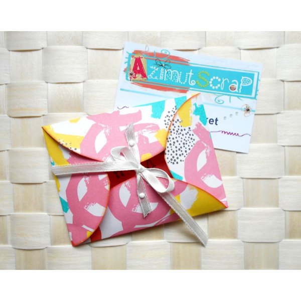 Pr&eacute;sentoir,  porte cartes de visite, &eacute;tui flashy multicolore, bleu, rose, jaune 