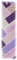 Retrouvez votre page ais&eacute;ment avec ce joli marque-pages pastel violine mauve en papiers