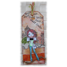 De la couleur dans les pages grises de votre livre pr&eacute;f&eacute;r&eacute; ce marque-pages boho vieux rose orang&eacute;