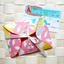 Pr&eacute;sentoir,  porte cartes de visite, &eacute;tui flashy multicolore, bleu, rose, jaune 