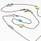 Sautoir Pi&egrave;ce Unique Boh&egrave;me Pastel n&deg;2
