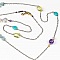 Sautoir Pi&egrave;ce Unique Boh&egrave;me Pastel n&deg;2