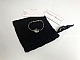 Bracelet "Ma Pr&eacute;cieuse en Onyx Noir" Argent 925