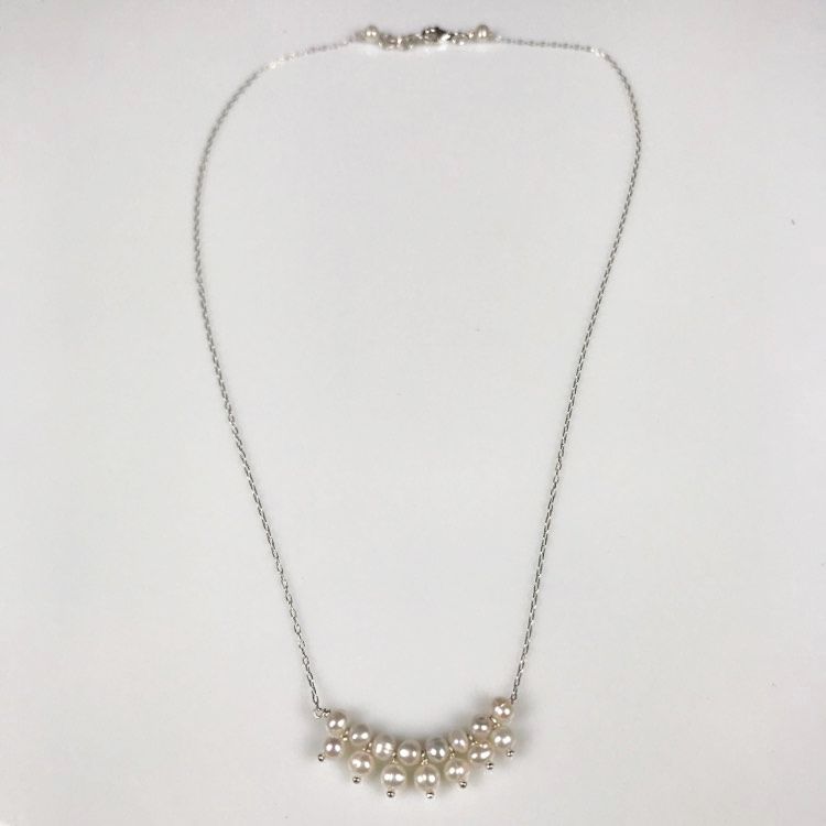 Collier et Pendenti Perles Argent 925