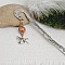 marque pages pendentif passion cheval et &eacute;quitation