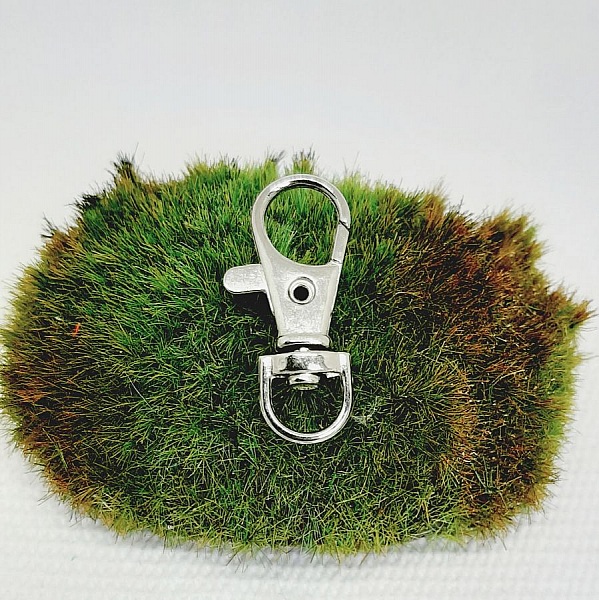 porte cl&eacute; argent&eacute; pendentif &eacute;l&eacute;phant argent&eacute; et perle artisanale faite &agrave; la main orange et beige