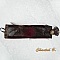 SUR COMMANDE - Bracelet manchette pompon fourrure plumes chocolat