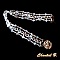 Bracelet manchette mariage perles cristal swarovski et argent mariage