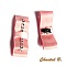 clips chaussures mariage noeud satin mari&eacute;e saumon et argent