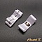 clips chaussures mariage c&eacute;r&eacute;monie soir&eacute;e noeud blanc mari&eacute;e