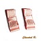 clips chaussures mariage noeud satin et dentelle saumon mari&eacute;e