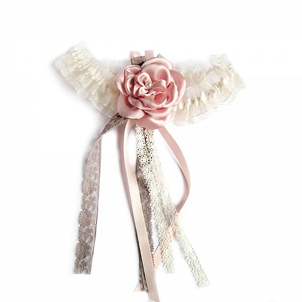 clips chaussures mariage noeud satin mari&eacute;e saumon et argent