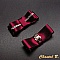 clips chaussures rouge soir&eacute;e c&eacute;r&eacute;monie noeud bordeaux mari&eacute;e