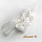  bandeau de cheveux dentelle blanche et strass mari&eacute;e