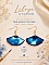 Boucles d oreilles en soie recto verso