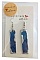 Boucles d oreilles tr&eacute;s l&eacute;g&egrave;res en soie peinte recto verso
