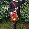 Sac &agrave; bandouli&egrave;re en coton wax