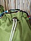 Trousse de toilette bourse imperméable à motif végétal coloré.