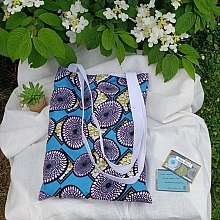 Sac &agrave; bandouli&egrave;re en coton wax