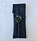&Eacute;tui souple &agrave; lunettes ,en jean, doubl&eacute; de tissu coton imprim&eacute;. &Eacute;co-con&ccedil;u.
