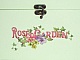 Boite en bois et son couvercle en verre. Model : rose garden