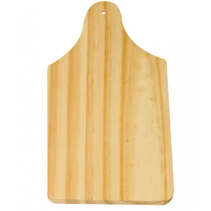 Couteau en bois de h&ecirc;tre et sa planche a d&eacute;couper pour enfant