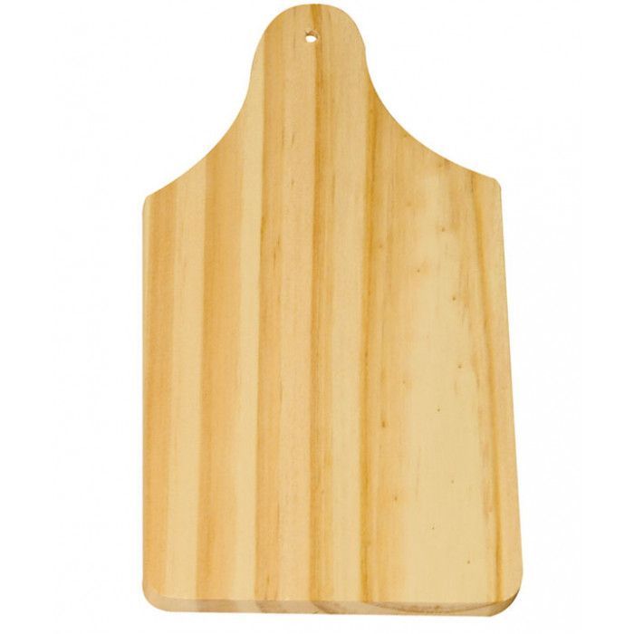 Couteau en bois de h&ecirc;tre et sa planche a d&eacute;couper pour enfant