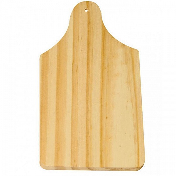 Couteau en bois de h&ecirc;tre et sa planche a d&eacute;couper pour enfant