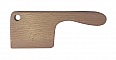 Couteau en bois de h&ecirc;tre et sa planche a d&eacute;couper pour enfant