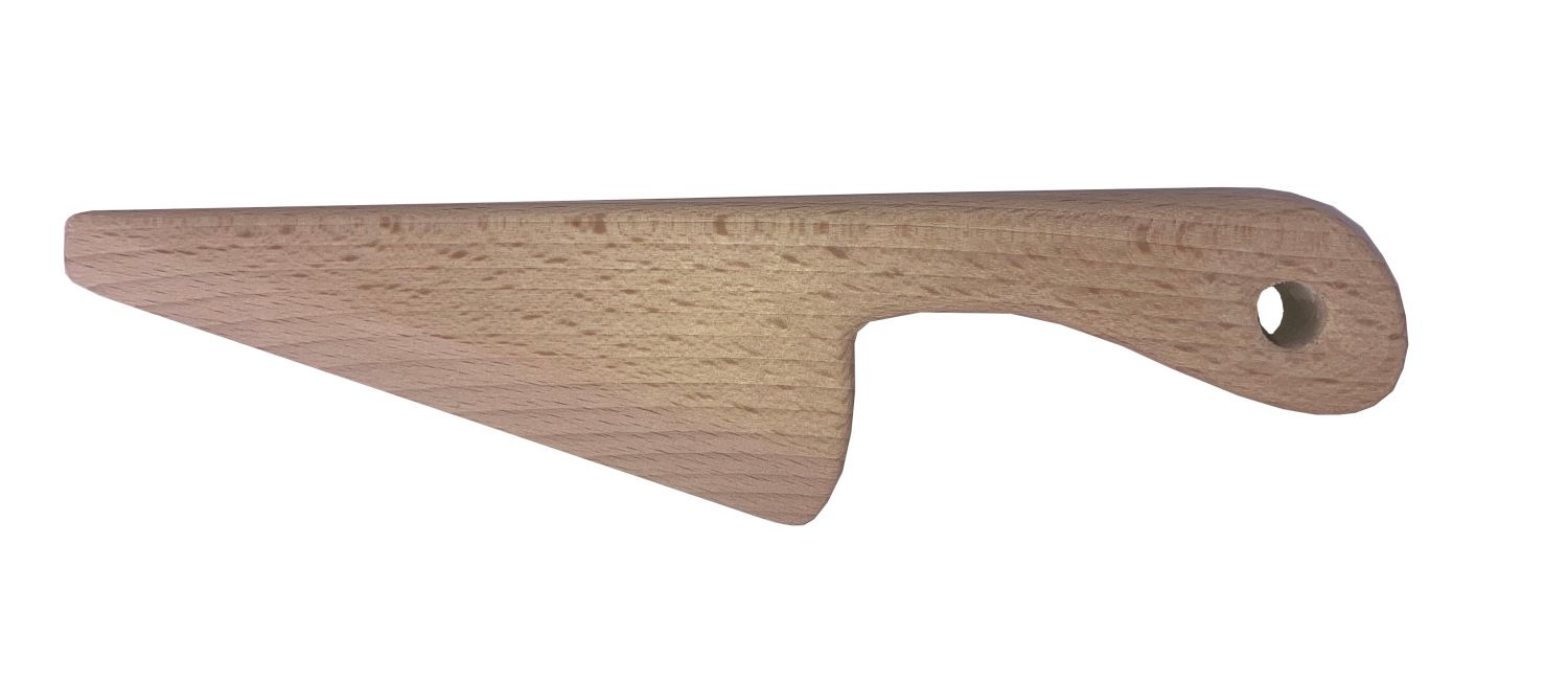 Couteau de cuisine pour enfant en bois de hêtre.