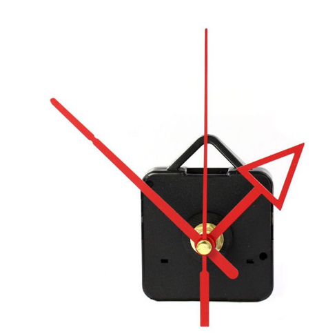 Horloge en bois massif ch&acirc;taignier et pin model  "billard"