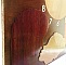 Horloge g&eacute;ante "le baiser"  en bois
