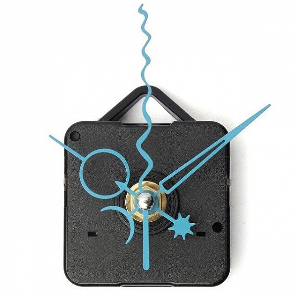 Horloge murale en bois ronde model "horoscope" 